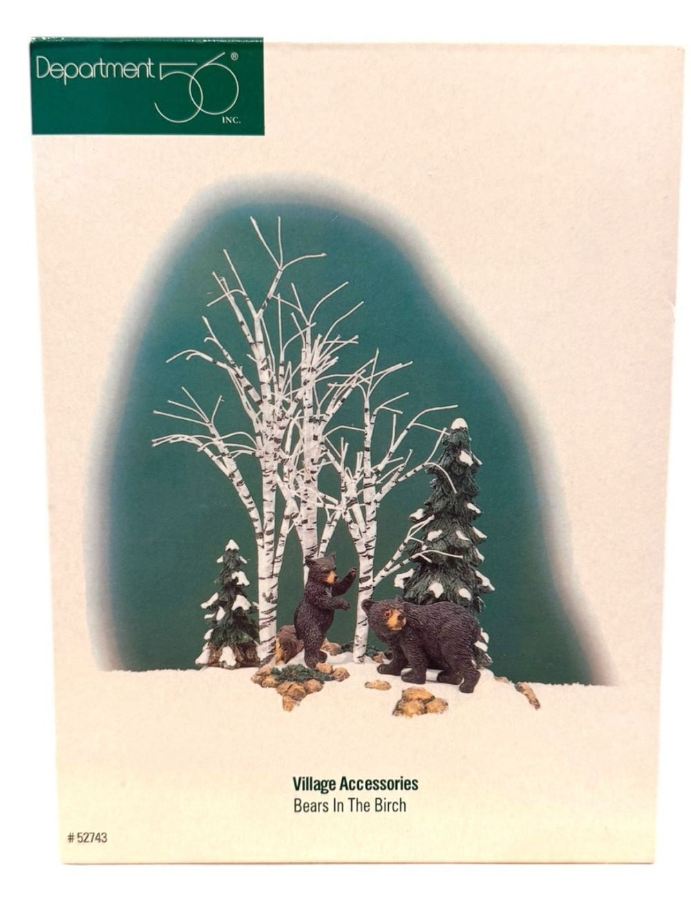 Department 56 Bears in the Birch